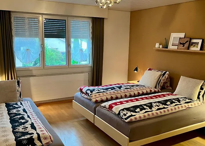 Grosse Ferienwohnung Mit Gartentiny, Naehe Thun Und Interlaken foto