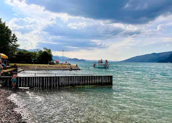 Leissigen Relaxed Loft Stay Between Lake & Mountains תמונה