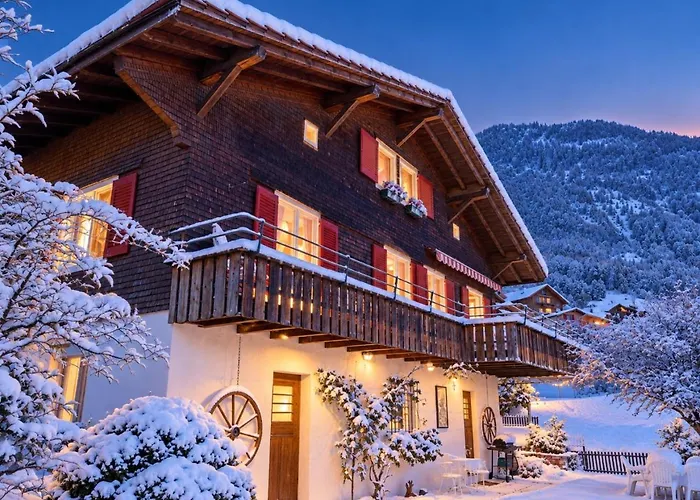 Concierge, Lake Thun Alps Scenic Views By Swisshut Merligen Foto